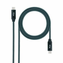 Кабел USB-C NANOCABLE 10.01.4301-COMB Черен 1 m
