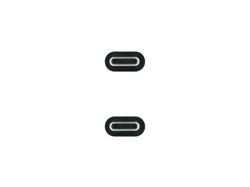 Кабел USB-C NANOCABLE 10.01.4301-COMB Черен 1 m NaN –
