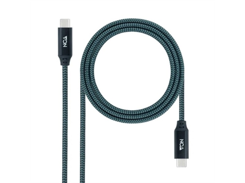 Кабел USB-C NANOCABLE 10.01.4301-COMB Черен 1 m NaN –