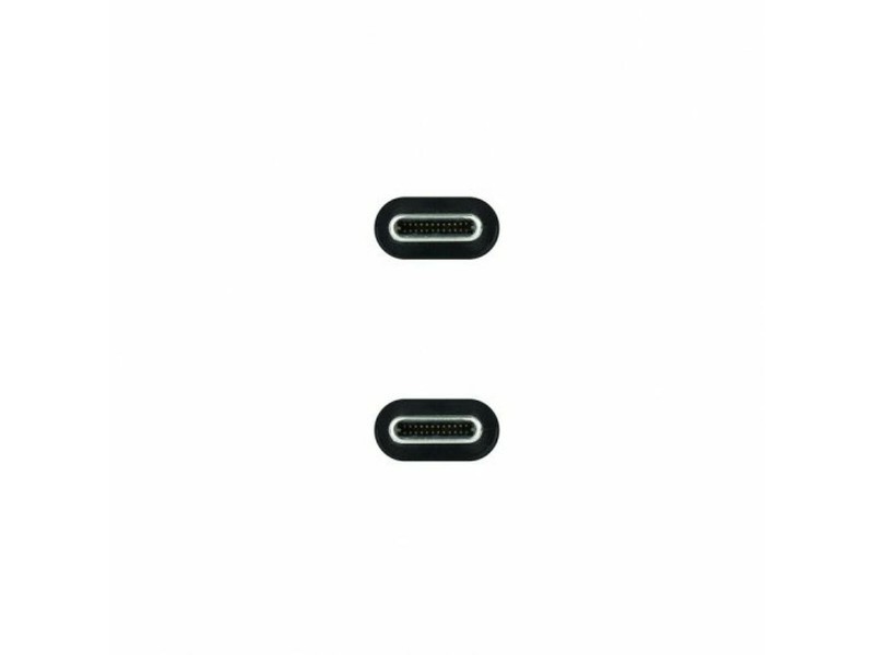 Кабел USB-C NANOCABLE 10.01.4301-COMB Черен 1 m NaN –