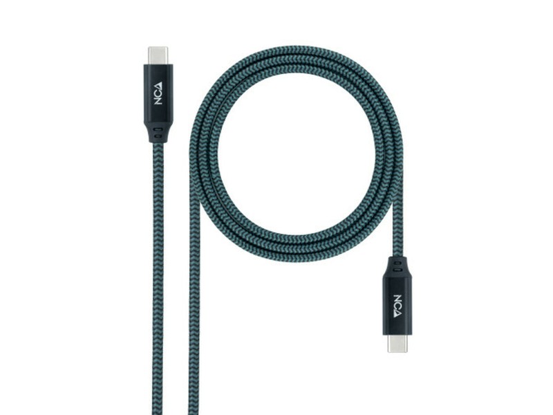 Кабел USB-C NANOCABLE 10.01.4301-COMB Черен 1 m NaN –