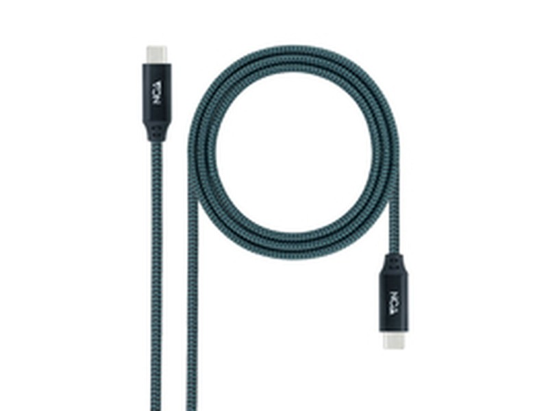 Кабел USB-C NANOCABLE 10.01.4301-COMB Черен 1 m NaN –