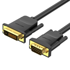 Адаптер за VGA към DVI с аудио Vention EABBG Черен 1,5 m
