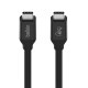 Кабел USB-C Belkin 0.8M01BT0.8MBK Черен 80 cm 0,8 m NaN –