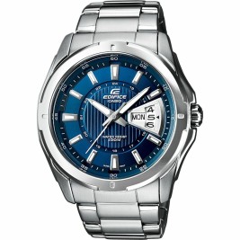 Мъжки часовник Casio EF-129D-2AVEF Сребрист 45 mm Неръждаема стомана