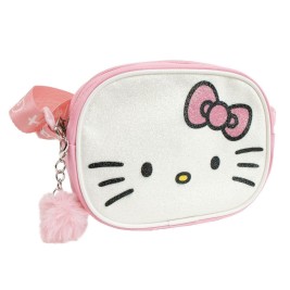 Чанта за Рамо Hello Kitty Розов 14,5 x 10,5 x 4,0 cm