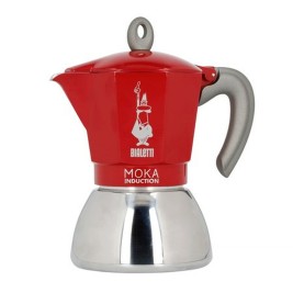 Италианска Кафеварка Bialetti Moka Induction rouge Метал