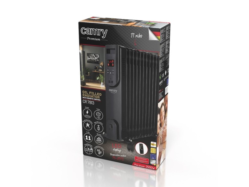 OIL HEATER CAMRY CR 7813 11 RIBS