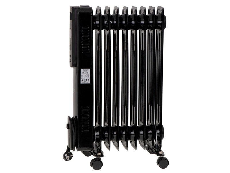 Electric oil heater with remote control CAMRY CR 7810 9 ribs black