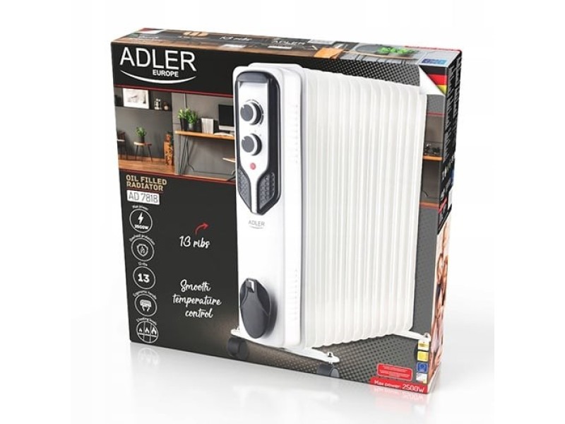 Oil heater ADLER AD 7818 13 fins