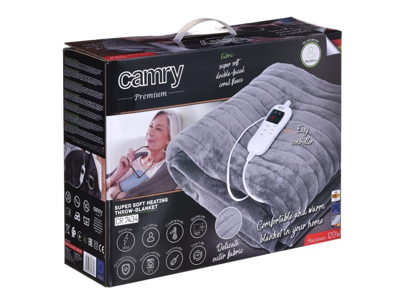 CAMRY CR 7434 ELECTRIC BLANKET