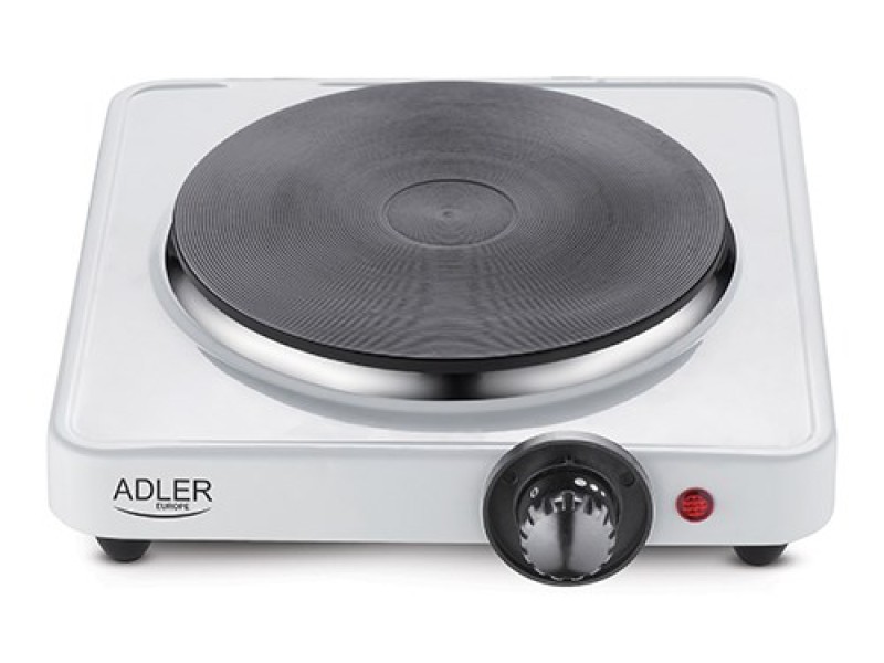 Adler AD 6503 hob White Countertop Sealed plate 1 zone(s)