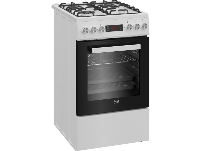 Beko FSE52323DWD cooker Freestanding cooker Electric Gas White