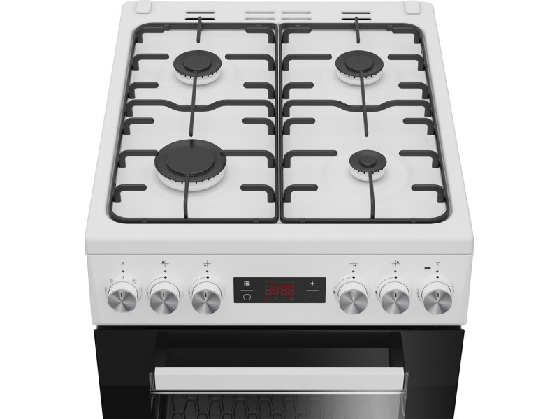 Beko FSE52323DWD cooker Freestanding cooker Electric Gas White