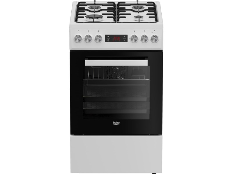 Beko FSE52323DWD cooker Freestanding cooker Electric Gas White