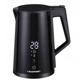Електрическа кана Blaupunkt EKD601 с дисплей, 1,7 л, 2200 W, черна