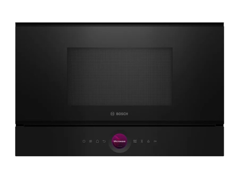 Bosch Serie 8 BFL7221B1 microwave Built-in Solo microwave 21 L 900 W Black
