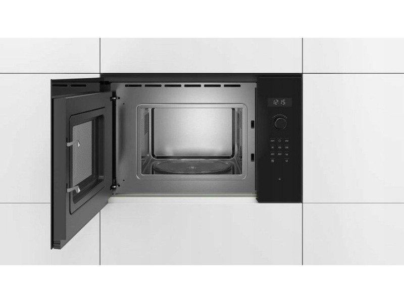 Bosch Serie 6 BFL524MB0 microwave Black Solo microwave Built-in 20 L 800 W