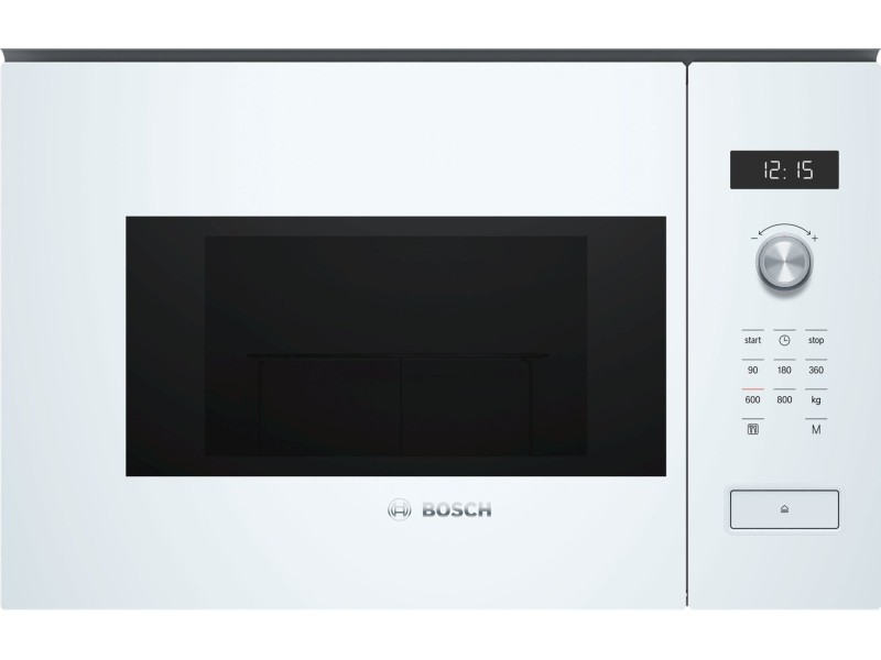 Bosch Serie 6 BFL524MW0 microwave White Solo microwave Built-in 20 L 800 W Bosch Serie 6 BFL524MW0 microwave White Solo microwave Built-in 20 L 800 W