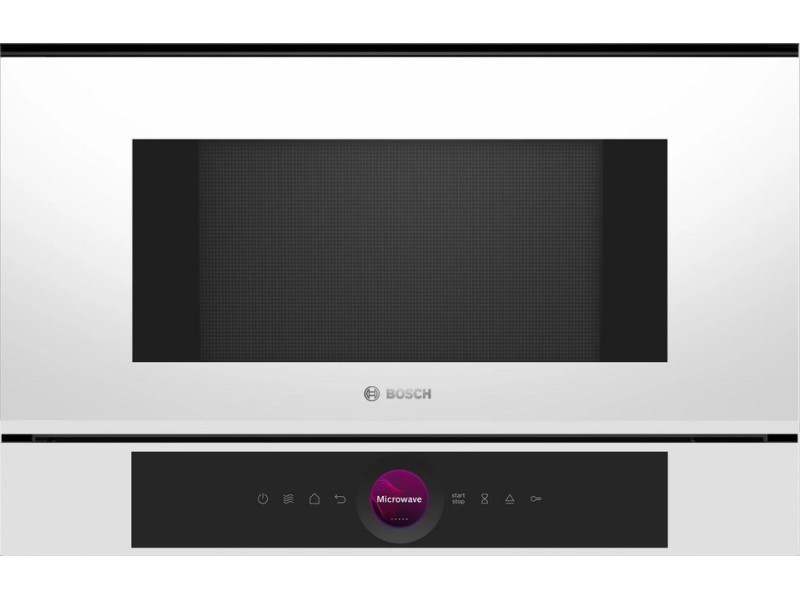 Bosch Serie 8 BFL7221W1 microwave White Solo microwave Built-in 21 L 900 W
