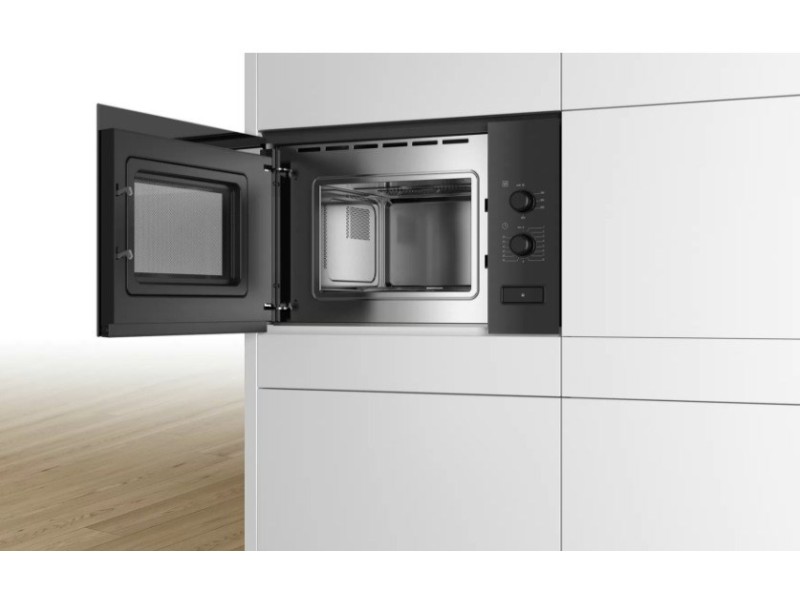Bosch Serie 4 BFL520MB0 microwave Black Solo microwave Built-in 20 L 800 W