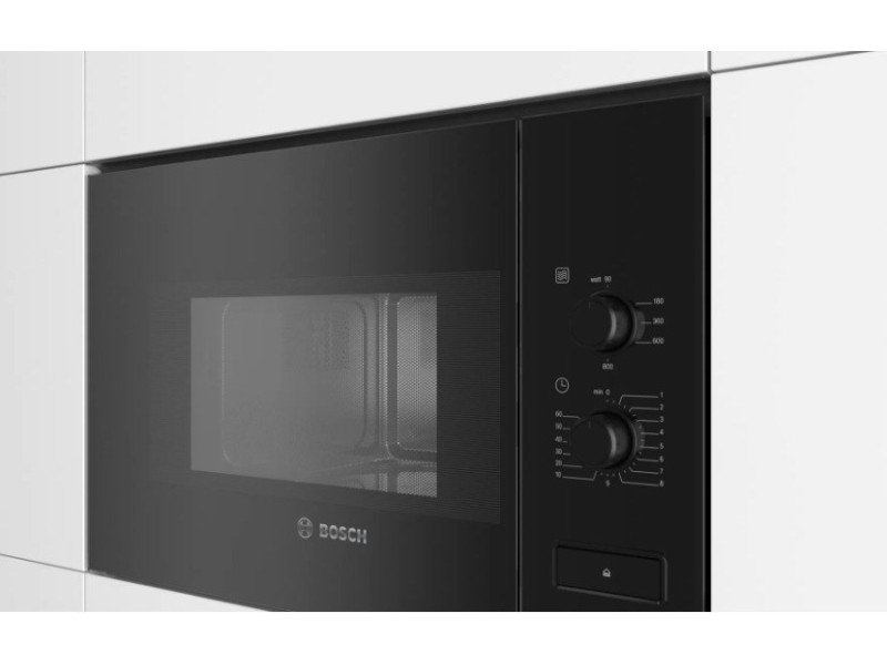 Bosch Serie 4 BFL520MB0 microwave Black Solo microwave Built-in 20 L 800 W