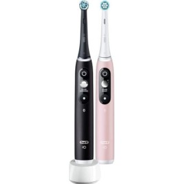 Braun Oral-B iO 3 electric toothbrush DUO BLACK & PINK set