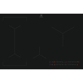 Electrolux EIV83443CT Black Built-in 78 cm Zone induction hob 4 zone(s)