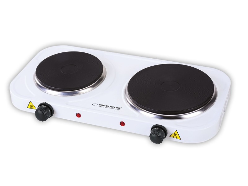Esperanza EKH014W Electric cooker 2 zones White
