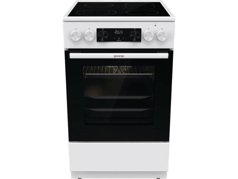 Gorenje GECS5C70WA cooker Freestanding cooker Coil hob White A