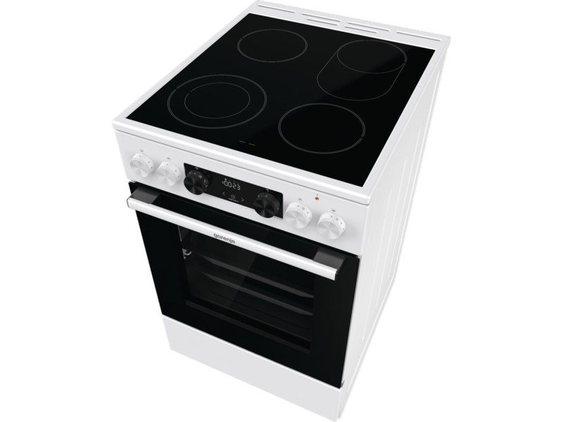 Gorenje GECS5C70WA cooker Freestanding cooker Coil hob White A
