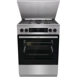 Gorenje GKS6C71XF Freestanding cooker with oven Silver