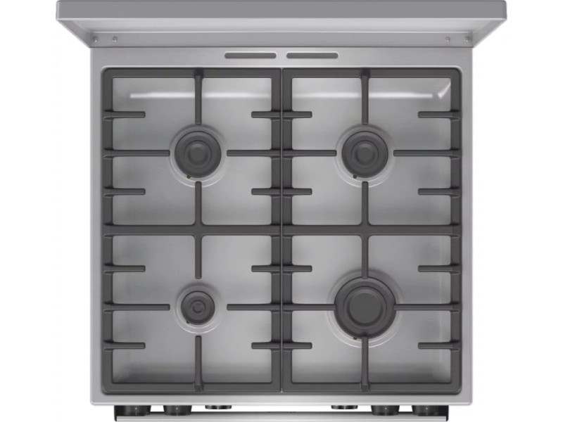 Gorenje GKS6C71XF Freestanding cooker with oven Silver