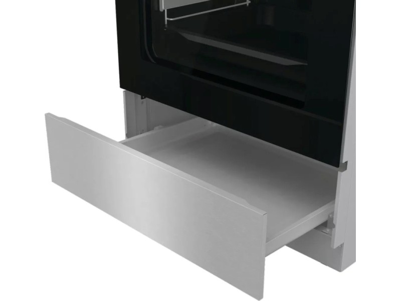 Gorenje GKS6C71XF Freestanding cooker with oven Silver