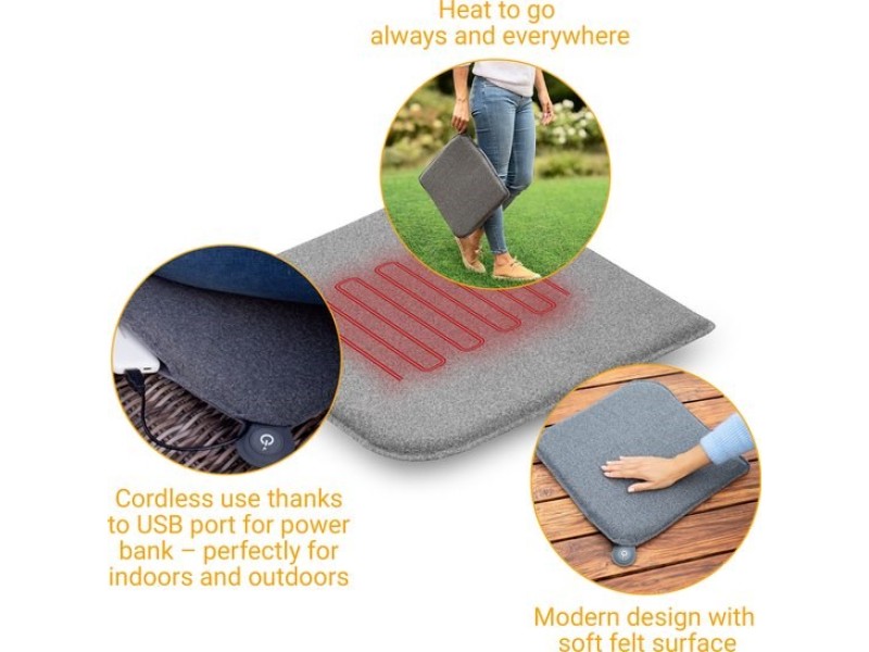 Medisana OL 600 Outdoor Chair Cushion (grey)