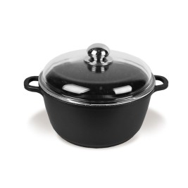 Maestro MR-4620C Pot with lid 20 cm 2,1 l Black