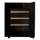 MPM MPM-48-CW-48 Thermoelectric beverage cooler Freestanding Black 16 bottle(s)