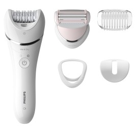 Епилатор Philips BRE710/00, бял