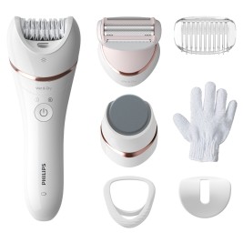 Philips BRE 730/10 Мокър и сух епилатор за крака, тяло и стъпала