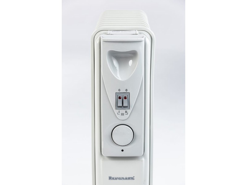 Ravanson OH-11 electric space heater Oil electric space heater Indoor White, Silver 2500 W Ravanson OH-11 electric space heater Oil electric space heater Indoor White, Silver 2500 W