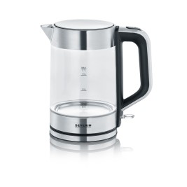 Електрическа кана Severin WK 3420 1,7 л 2200 W Черна, неръждаема стомана, прозрачна