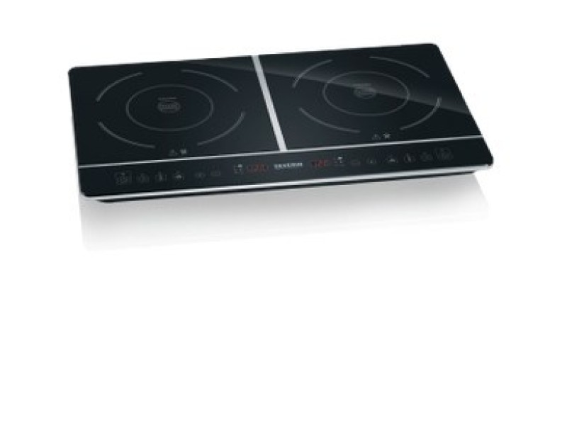 Severin DK 1031 hob Black Countertop Zone induction hob 2 zone(s)