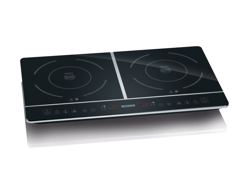 Severin DK 1031 hob Black Countertop Zone induction hob 2 zone(s)