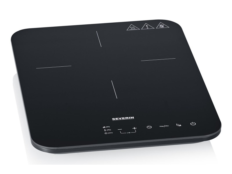 Severin KP 1032 hob Black, Grey Countertop 28 cm Zone induction hob 1 zone(s)