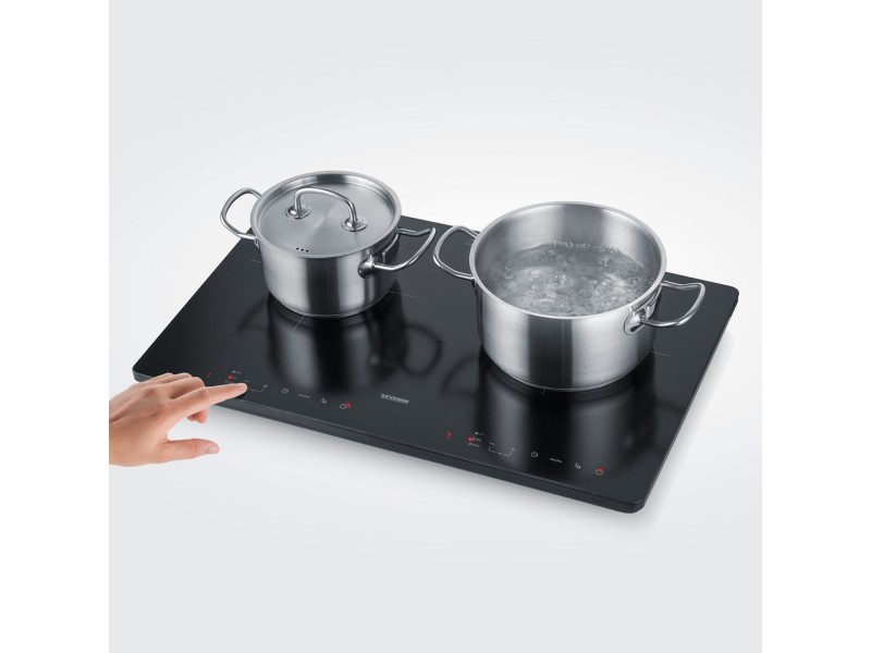 Severin DK 1033 Black Countertop 60 cm Zone induction hob 2 zone(s)