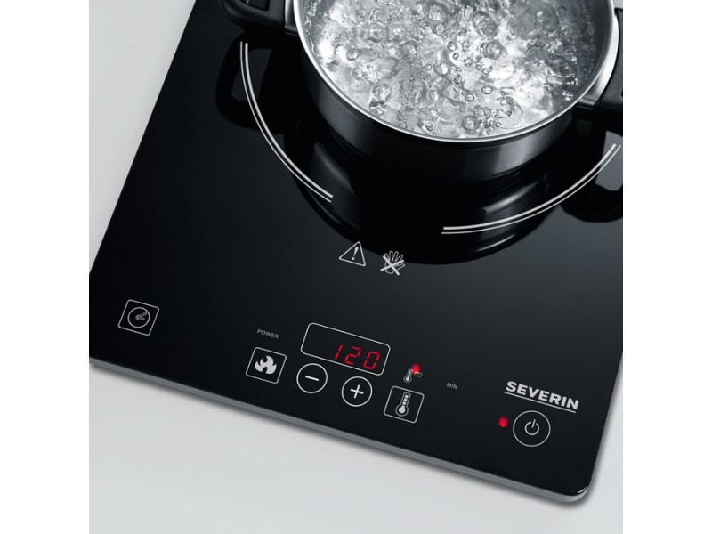 Severin KP 1071 hob Black Countertop Zone induction hob 1 zone(s)
