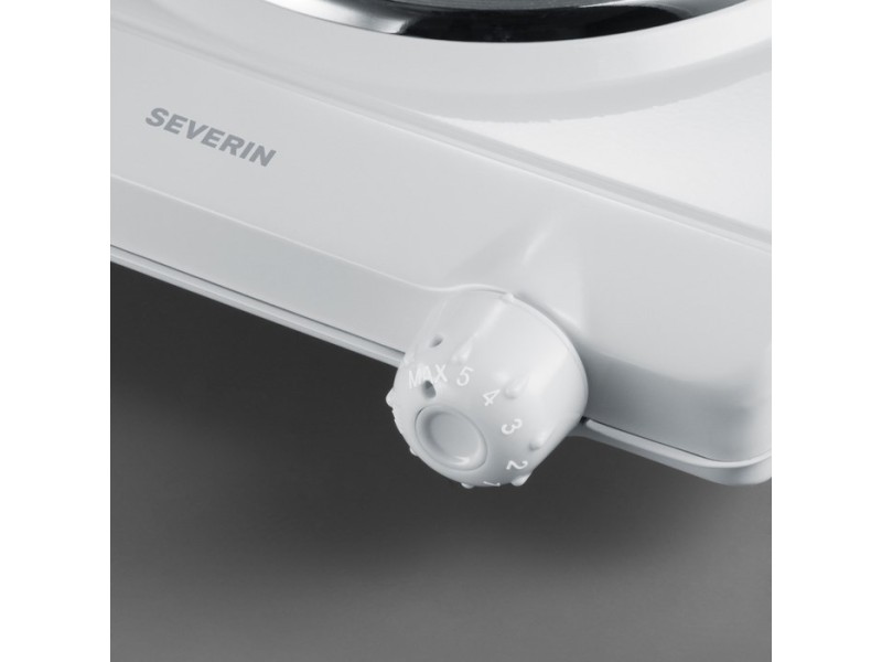 Severin KP 1091 hob White Countertop Sealed plate 1 zone(s)