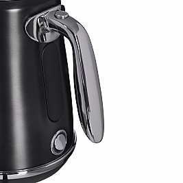 Sage Електрическа кана Soft Top Luxe 1,7 L 2400 W Черна, неръждаема стомана