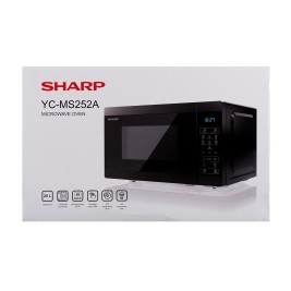 SHARP YC-MS252AE-B microwave oven