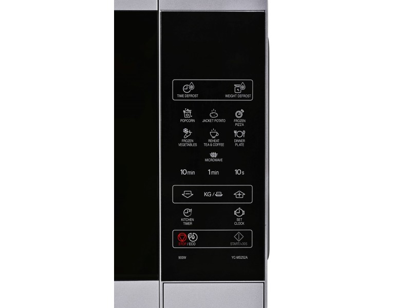 SHARP YC-MS252AE-S microwave oven